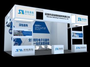 深铭易购型材展位