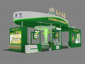 天工大米展览模型