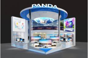 熊猫122届方案展台模型