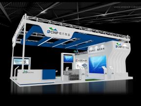 南方泵业展览模型