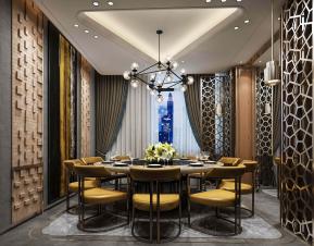 现代餐厅包房