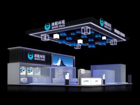 冰轮环境展览模型