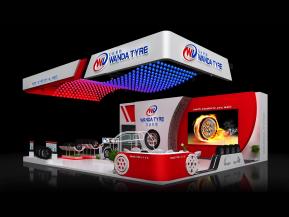 万达轮胎展览模型