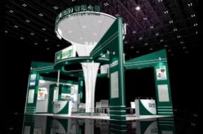 东瑞制药展台模型图片