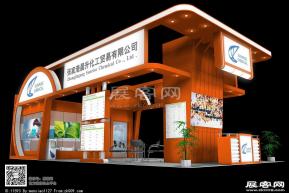 晨升化工展览模型图片