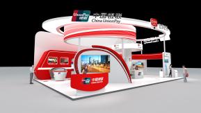 中国银联展览模型