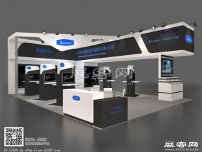 华盛紧固件展台模型