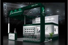 镇海磊磊展台模型图片