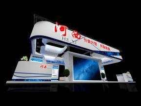 津洽会河西展位模型