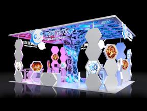 顺网游戏展览模型