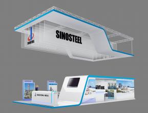 SINOSTEEL展台模型