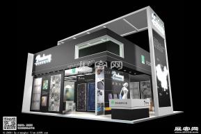 浦隆地砖展览模型