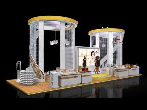 京润珍珠展览模型