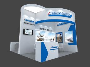 迈辉物流展台模型