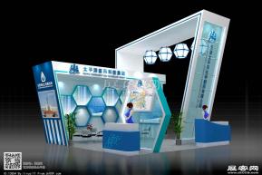 太平洋医药科技展台模型图片