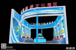 甘南旅游展览模型图片