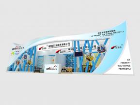 富沃德展台模型