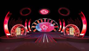 城市星主播演播厅舞美设计