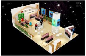 子午线服装孕婴童展台模型