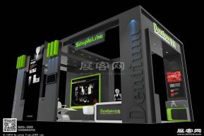 登腾展览模型效果图
