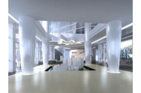 现代高档售楼大厅模型图片