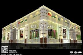 莫曼壁纸展览模型