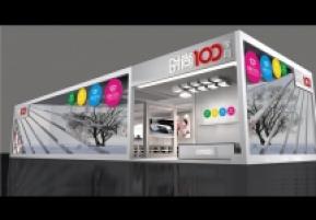 时尚100展览模型