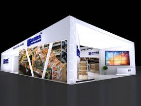 信得实业异形展台