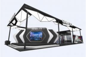 浩泽水展展览模型