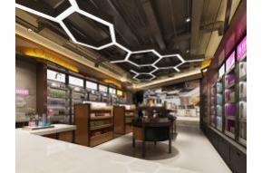 化妆品店专卖店3D模型效果图