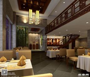 中式餐厅3D模型