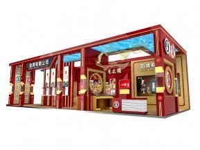 糖酒会劲酒展台模型