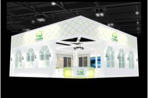 广州鸿棉展览3D模型图片