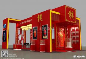 国窖赣酒展位 展览模型 展览图片