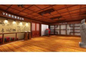 李白纪念馆2楼展厅模型