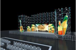 舞美路演效果图