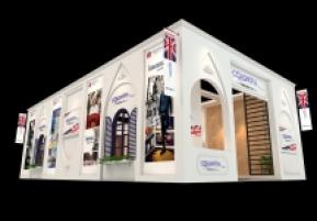 卡勒壁纸展览模型