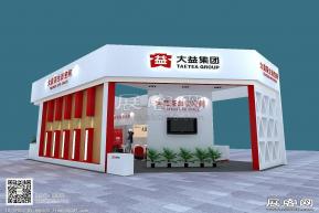 大益茶展览模型图片