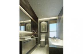 新中式卫生间3D模型效果图