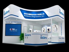 国赛生物展台模型