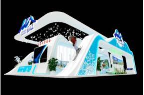 长白山展览模型图片