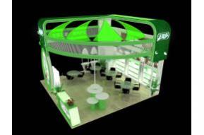 千纤草展台模型