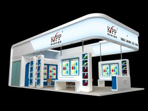 坤彩珠光颜料展览模型