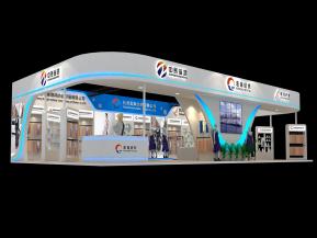 宏海纺织展览模型