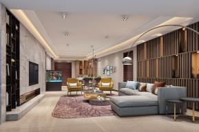 客厅餐厅3D模型