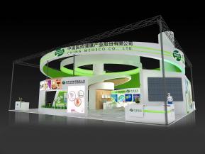 中国医药展览模型