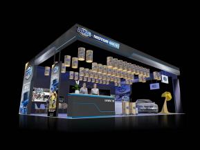 上海国家会展中心法兰克福汽配展丨MPM展台搭建效果图