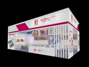 mpm72平方展位文具展示