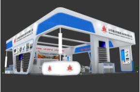 鑫达鲁鑫展览模型图片