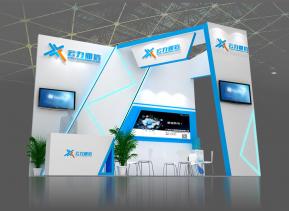 云力通讯展览模型